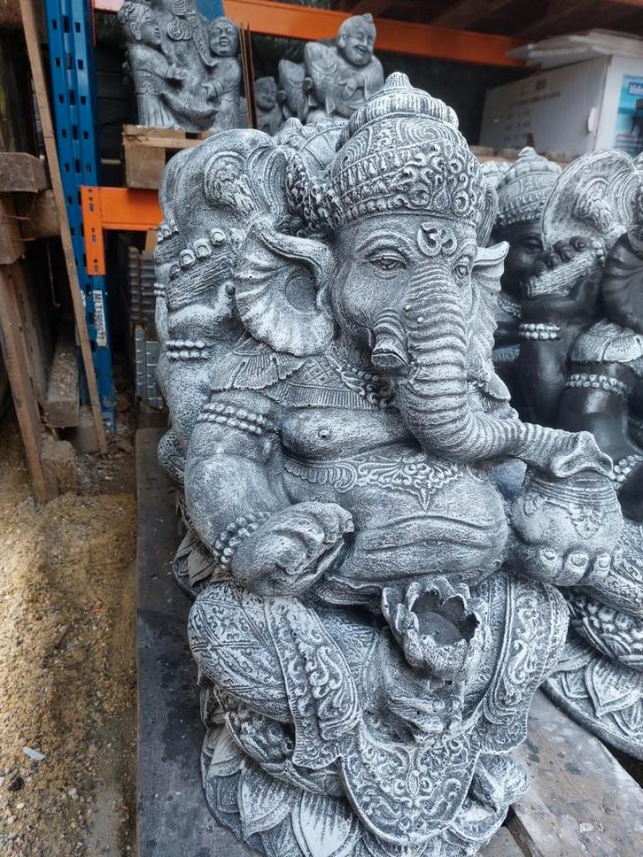 Ganesha, Tuin en Terras, Tuinbeelden, Nieuw, Boeddhabeeld, Beton, Ophalen