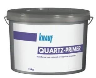 Knauf Quartz-primer, Knauf ISO kontact, Eurocol 051, Ophalen, Nieuw, Wit