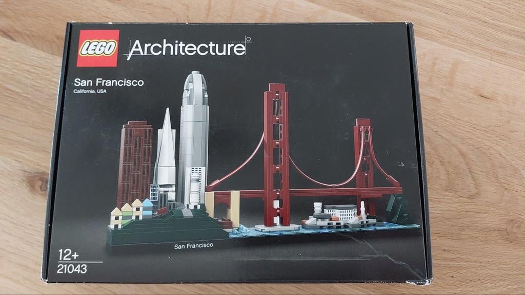 Lego Architecture San Francisco - 21043, Kinderen en Baby's, Speelgoed | Duplo en Lego, Ophalen of Verzenden, Zo goed als nieuw
