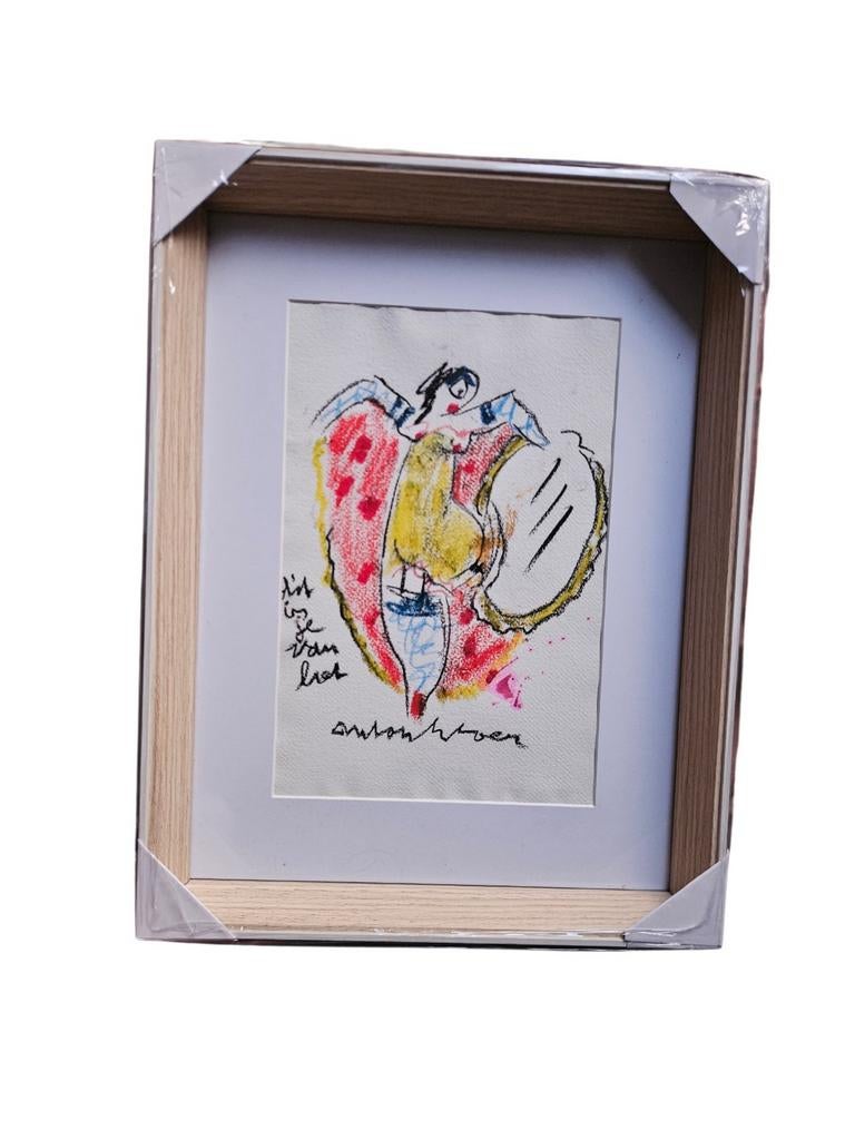 Anton Heyboer Can Can danseres, Ophalen of Verzenden