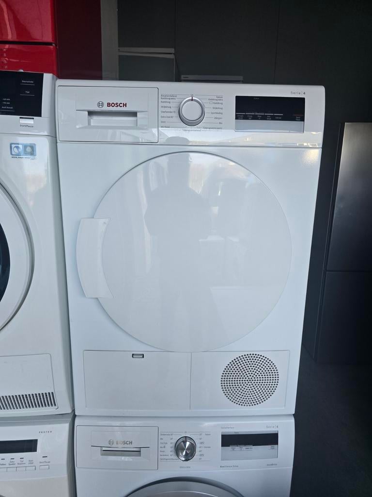 Keurige Bosch Serie4 condensdroger! 7KG! Garantie!🚚✅️, Bosch, Ophalen of Verzenden, Zo goed als nieuw, 85 tot 90 cm