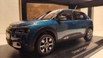 Citroen C4 Cactus 2018 metallic emeraude blue NOREV 1:18 KRD, Ophalen of Verzenden, Zo goed als nieuw, Auto, Norev