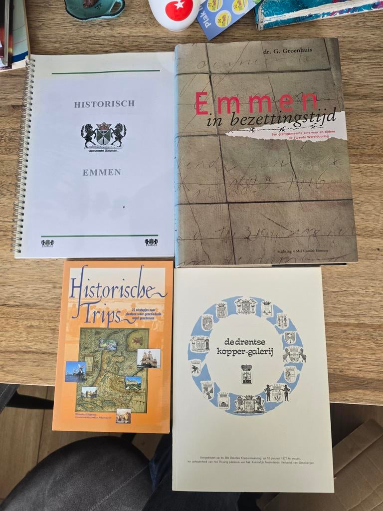 Historische boeken over Emmen en Drenthe, Ophalen of Verzenden