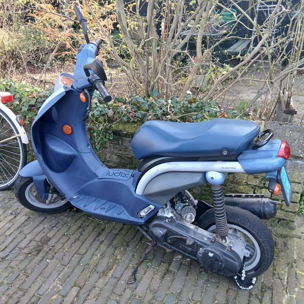 Peugeot Ludix Snorscooter - Blauw Opknapper!, Fietsen en Brommers, Snorfietsen en Snorscooters, Ophalen, Gebruikt, Benzine, Peugeot
