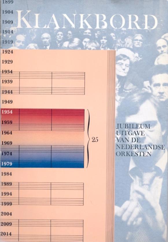 Boek Klankbord 25 jaar Nederlandse Orkesten 1954-1979 muziek, Boeken, Muziek, Nieuw, Overige onderwerpen, Ophalen of Verzenden