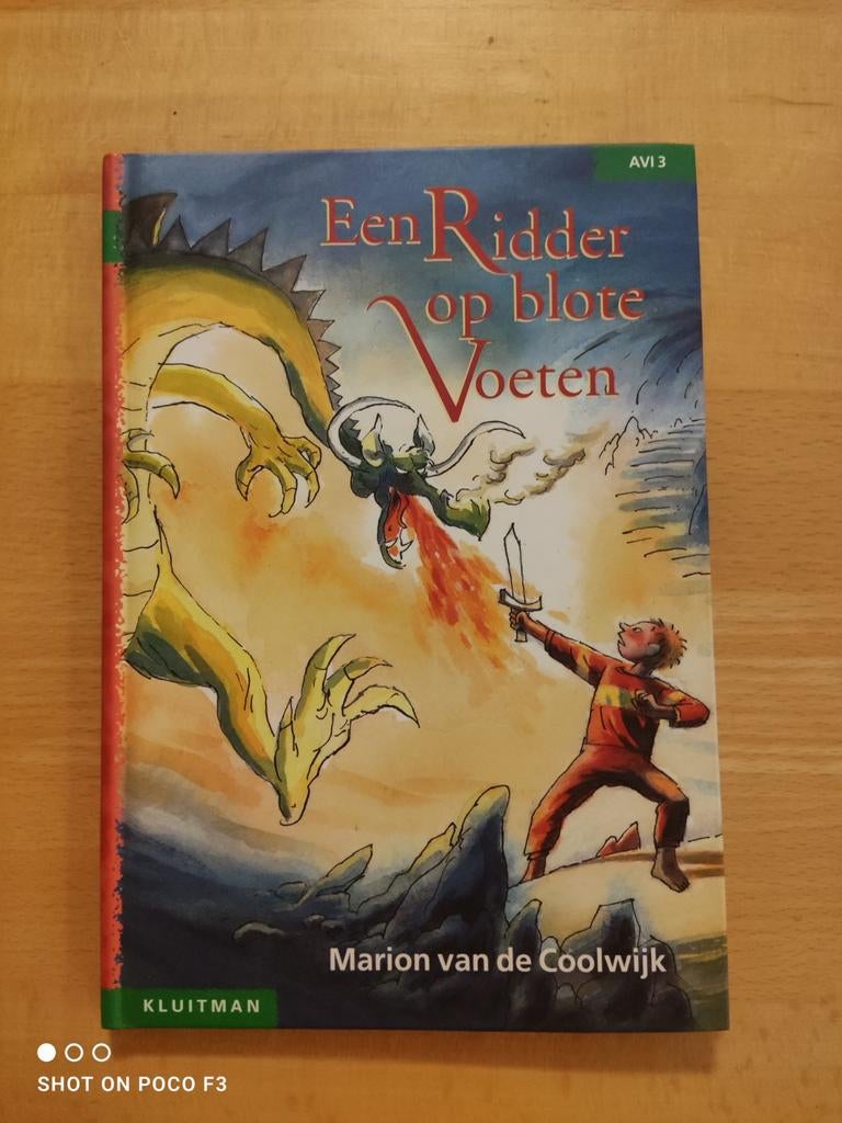 Kinderboek - Een Ridder op blote voeten, Boeken, Kinderboeken | Jeugd | onder 10 jaar, Ophalen of Verzenden, Gelezen, Marion van de Coolwijk