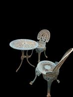 Tuinset gietijzer Frans antiek, Ophalen