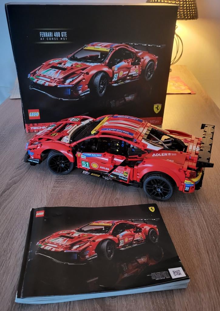 Lego Technic Ferrari 488 GTE AF Corse #51, Ophalen