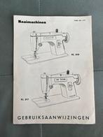 Merritt Naaimachine Gebruiksaanwijzing KL 217 KL 219, Ophalen of Verzenden, Gebruikt, Toebehoren, Overige merken