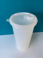 Tupperware bus wit/transparant - 11,5x21,5cm, Ophalen of Verzenden, Gebruikt, Wit, Bus of Trommel