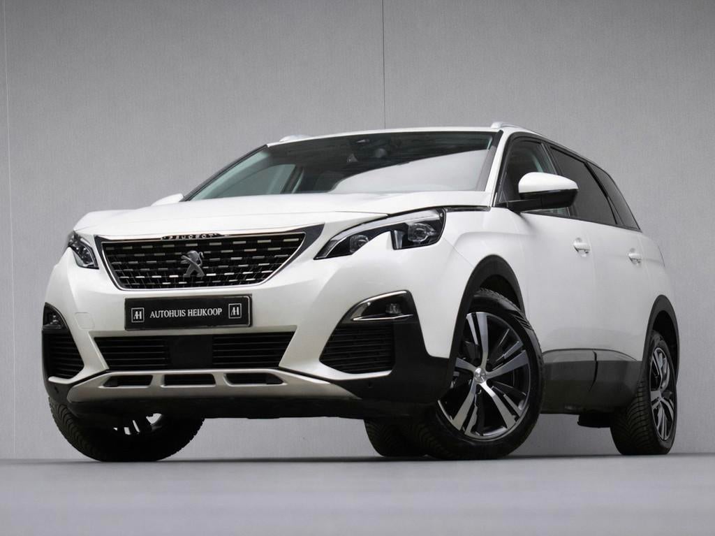 Peugeot 5008 1.2 PureTech Allure Sport 7P(PANORAMADAK,APPLE, Gebruikt, 1199 cc, 7 stoelen, Wit