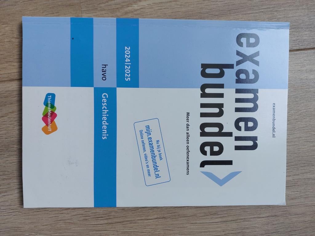 Examenbundel en samengevat geschiedenis havo 2024-2025, Boeken, Schoolboeken, Ophalen of Verzenden, Zo goed als nieuw, HAVO, Geschiedenis