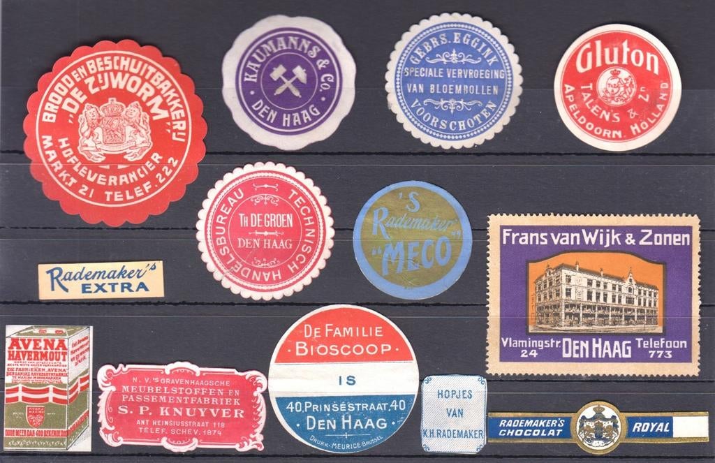 Oude Sluitzegels, Ophalen of Verzenden, T/m 1940, Postfris