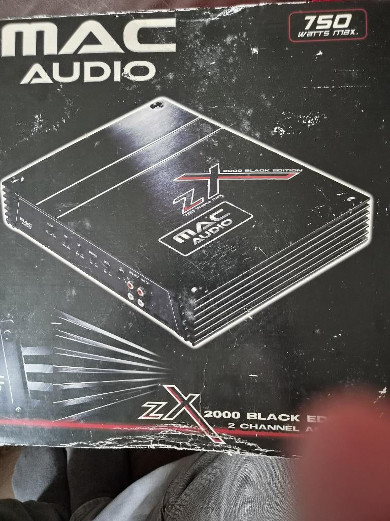 Mac audio auto versterker booster, Auto diversen, Autospeakers, Ophalen, Nieuw