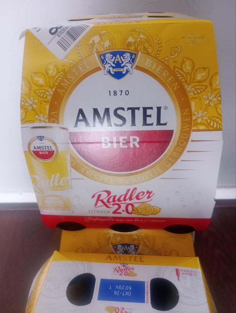 Amstel Radler 2.0 5 keer een sixpack, Ophalen, Nieuw, Amstel