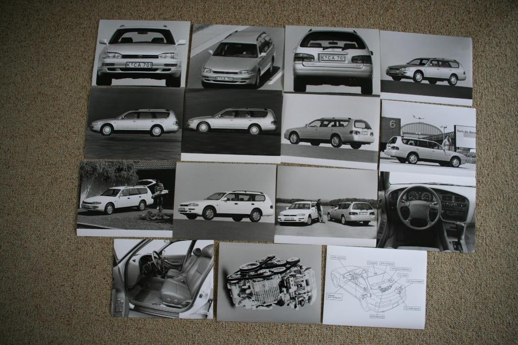 15 x Persfoto Toyota Camry (06-1992) (6), Ophalen of Verzenden, Nieuw, Toyota