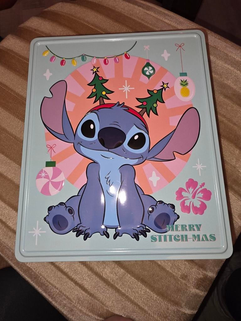 Disney Stitch Merry Stitch-Mas knutselset in blik, Verzamelen, Disney, Ophalen of Verzenden