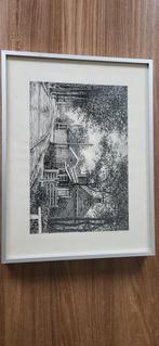 Pentekening Trijehoek Lippenhuizen P. Visser, Ophalen of Verzenden