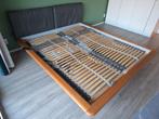 Tweepersoons bed 210x180 met elektrische lattenbodems, Ophalen, Verstelbaar, 210 cm, Tweepersoons