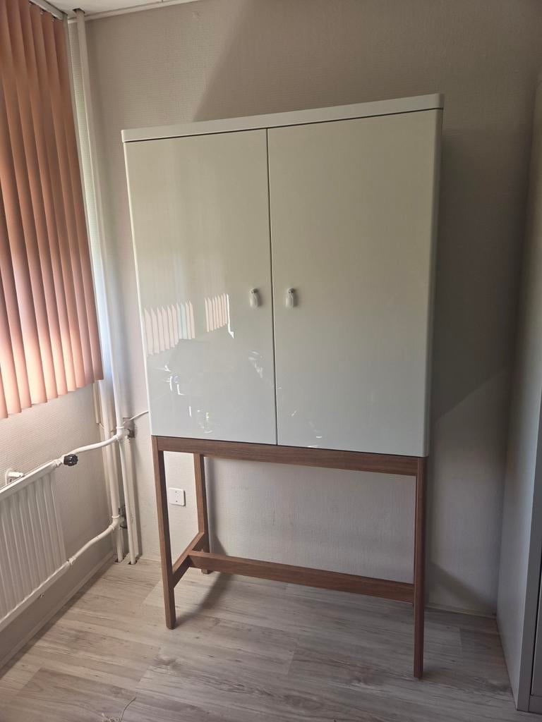 Make-up kast met 3-luik spiegel, Ophalen, 100 tot 150 cm, 100 tot 150 cm, Zo goed als nieuw