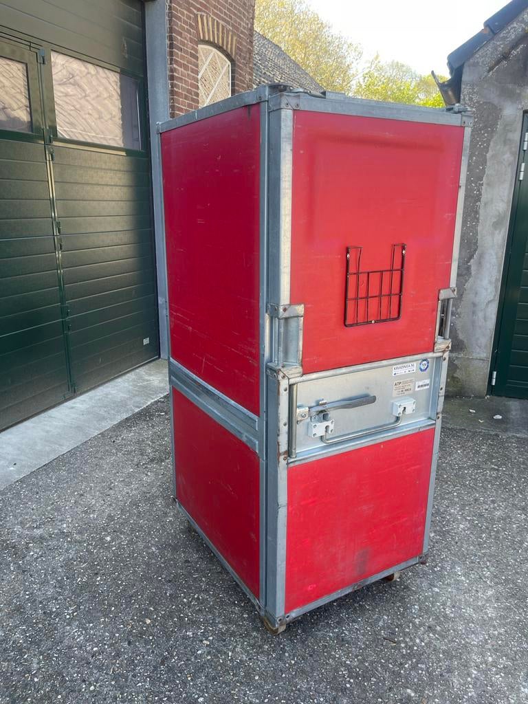 2 Thermo rolcontainers - Ideaal voor catering/koelopslag, 100 liter of meer, Ophalen, Transportkar