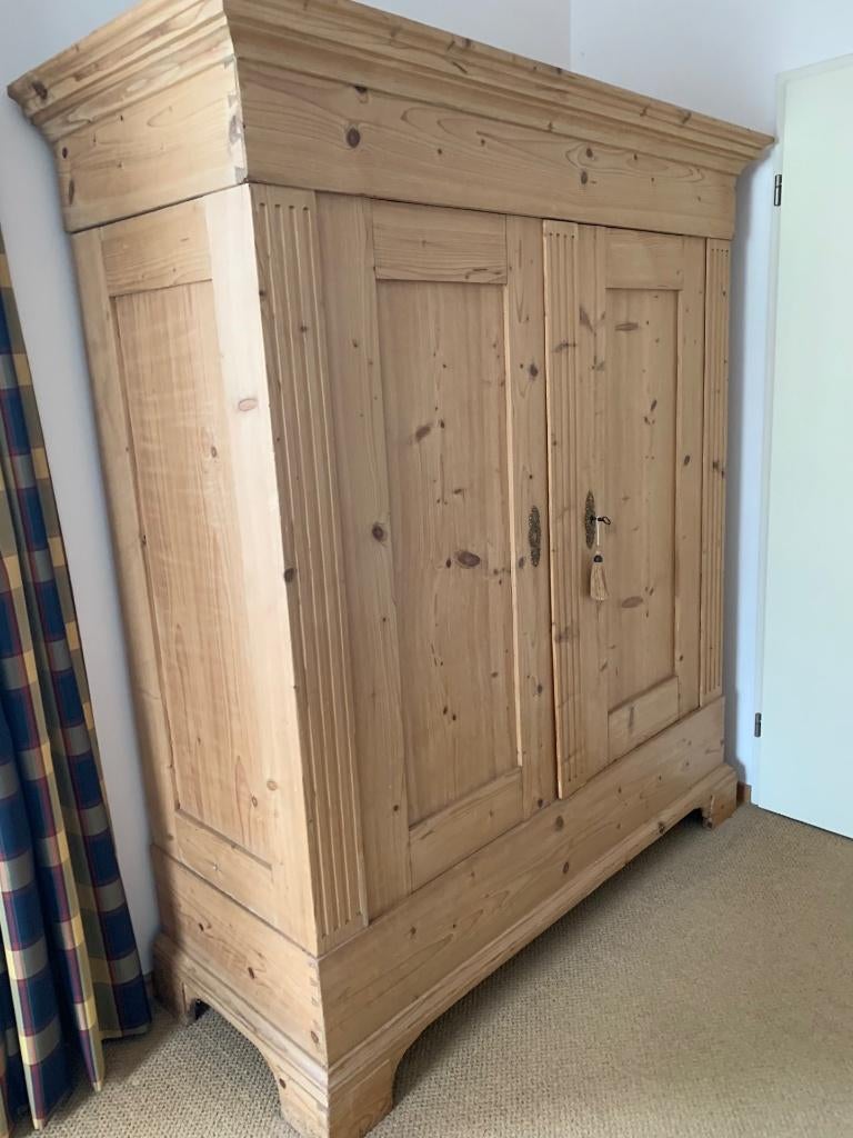 linnenkast, Gebruikt, 150 tot 200 cm, 50 tot 75 cm, Antiek