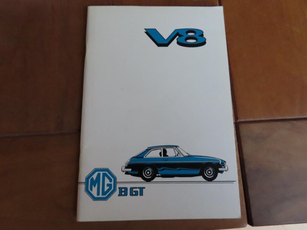 Nieuw instructieboek MGB GT V8 3.5 1976, Ophalen of Verzenden