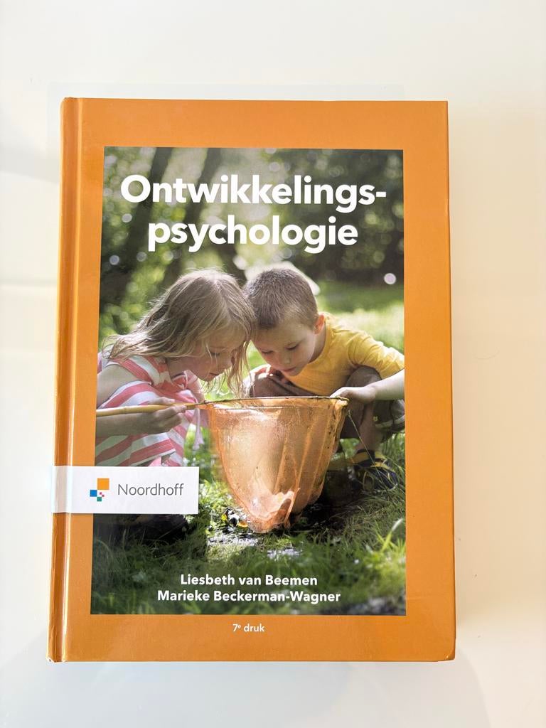 Ontwikkelingspsychologie - 7e druk - Noordhoff, Boeken, Ophalen of Verzenden, Gamma, Zo goed als nieuw, HBO