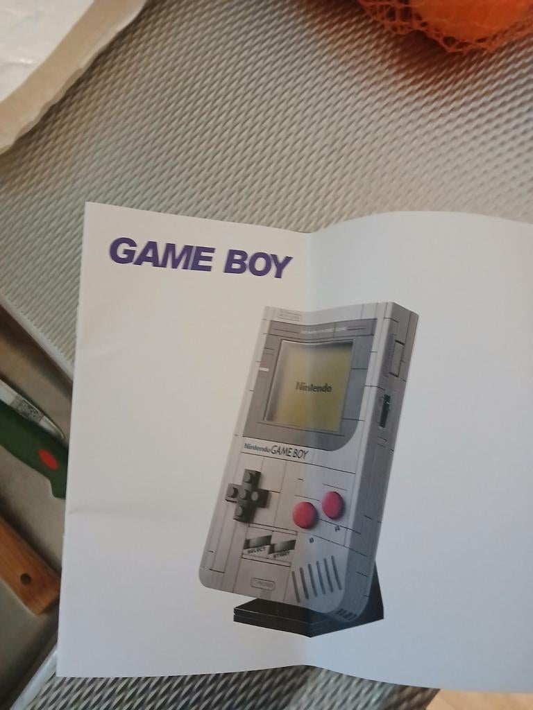 Game Boy Classic Bouwpakket met Games (Lego-stijl), Spelcomputers en Games, Spelcomputers | Nintendo Game Boy, Nieuw, Overige modellen