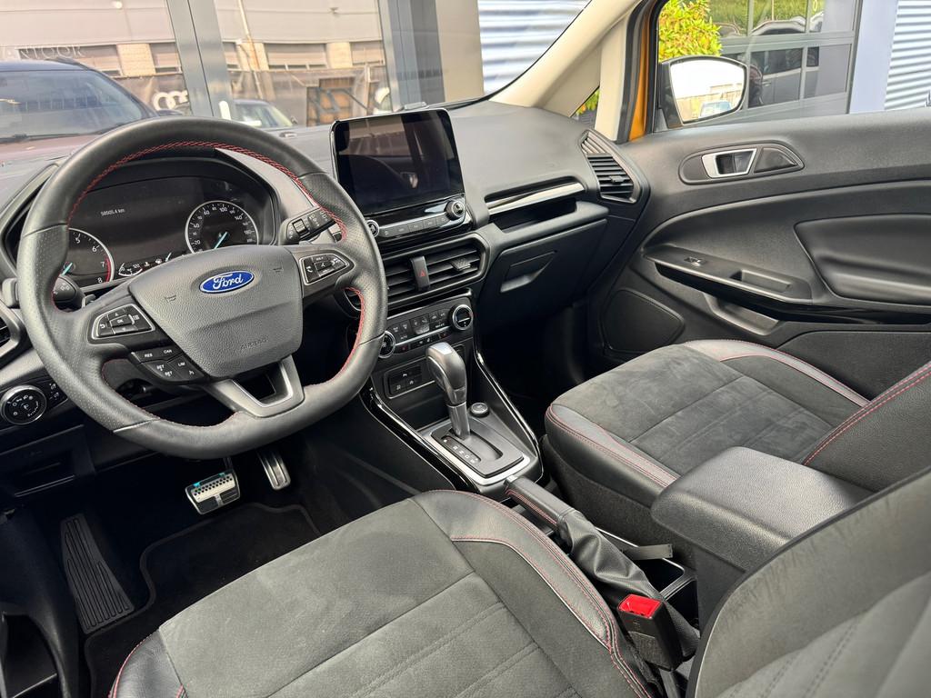 Ford EcoSport 1.0 EcoBoost ST-Line Automaat Black Cruisecont, Auto's, Ford, 125 pk, Gebruikt, Bedrijf, 3 cilinders
