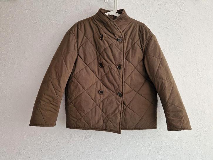 Arket double breasted jas. Maat 38. Olijfgroen, Kleding | Dames, Jassen | Zomer, Nieuw, Maat 38/40 (M), Groen, Ophalen of Verzenden