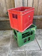 Twee oude frisdrankkratten, Gebruikt, Minder dan 35 cm, Ophalen of Verzenden, Minder dan 40 cm