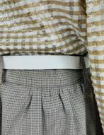 Bonpoint wit leder riempje met tasje 55 cm NIEUW, Bonpoint EU, Verzenden, Nieuw, Info@bonpoint.com