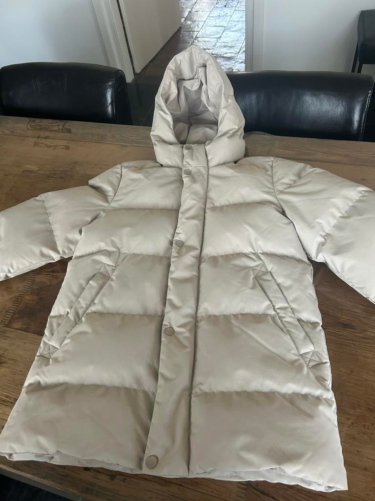 Elvine winterjas maat S, Ophalen of Verzenden, Zo goed als nieuw, Beige