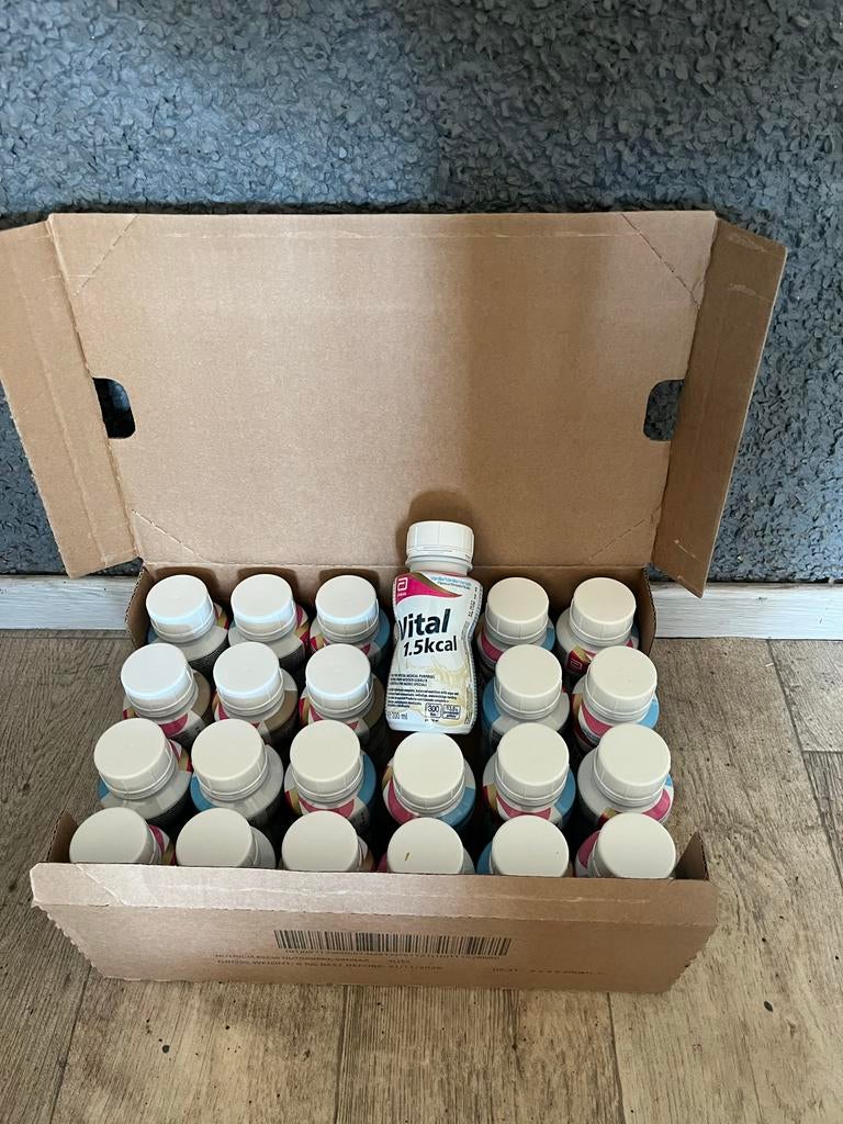 Nutridrink ( Abbot ) Drinkvoeding vanille smaak 24 flesjes, Ophalen of Verzenden