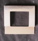 Moderne zilveren design hanger mat + glanzend, met keurmerk, Verzenden, Zo goed als nieuw, Zilver, Zilver