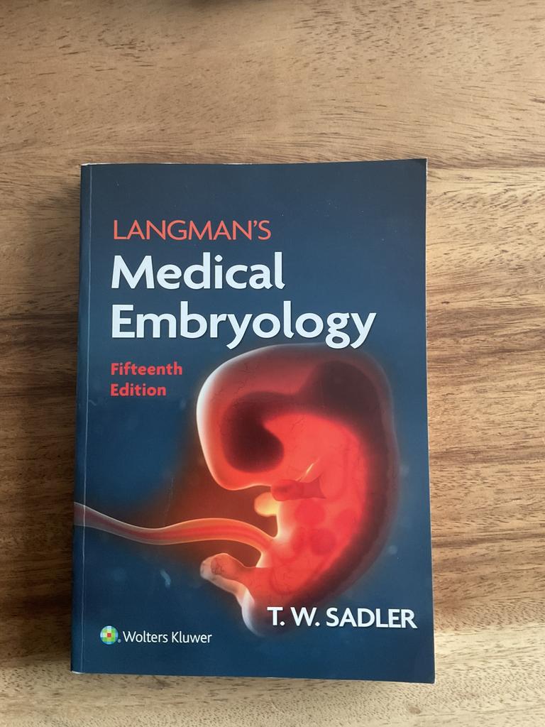 Langmans Medical Embryology 15th edition, Ophalen of Verzenden, Beta, Nieuw, WO