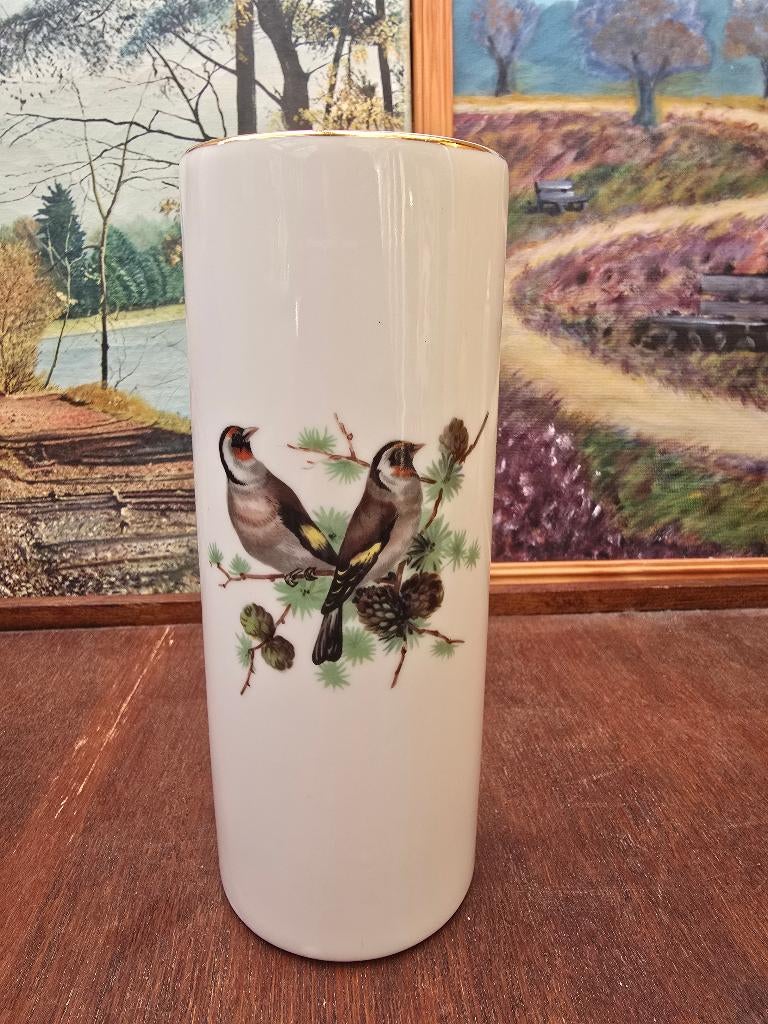 Vintage porselein luchtbevochtiger vogels, Ophalen of Verzenden