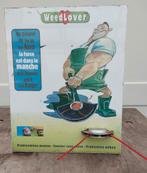 Vintage Reclamebord WEEDLOVER Probleemloos Maaien, Ophalen of Verzenden, Gebruikt, Reclamebord