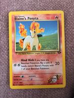 Blaine’s Ponyta 64/132 Gym Challange pokemon kaart, Ophalen of Verzenden, Zo goed als nieuw