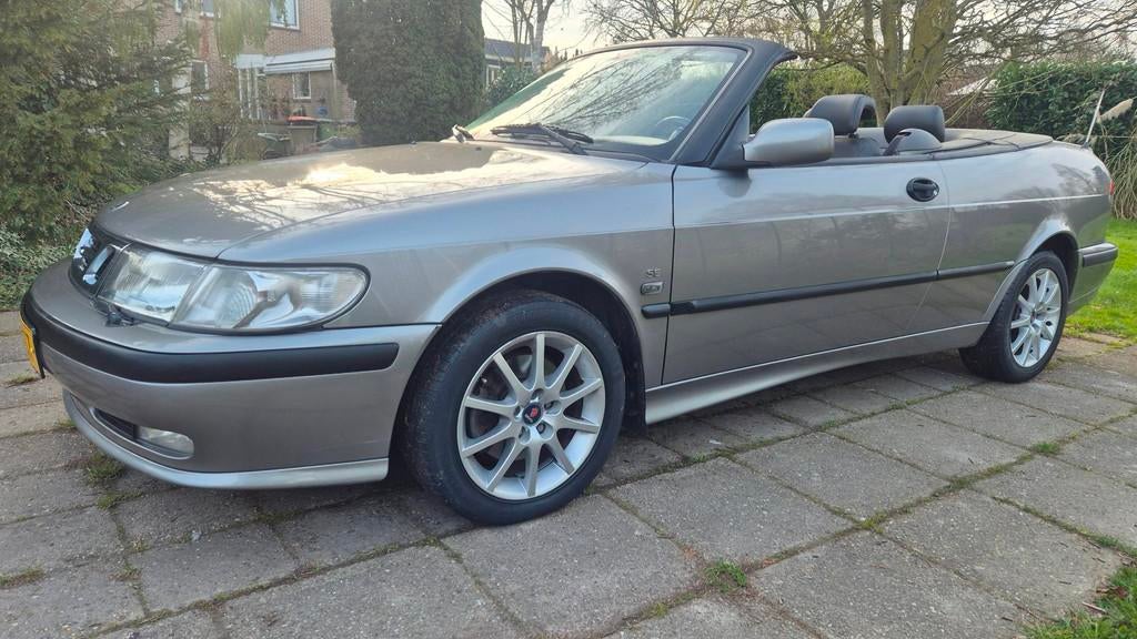 Saab 9-3 Cabrio 2.0t S LUXURY AUTOMAAT HIRSCH TUNING 195 PK, Auto's, Saab, Gebruikt, 4 cilinders, 4 stoelen, 1600 kg