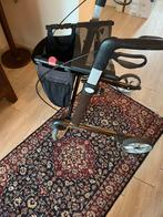 Rollator bruin metalic, Ophalen, Opvouwbaar, Gebruikt