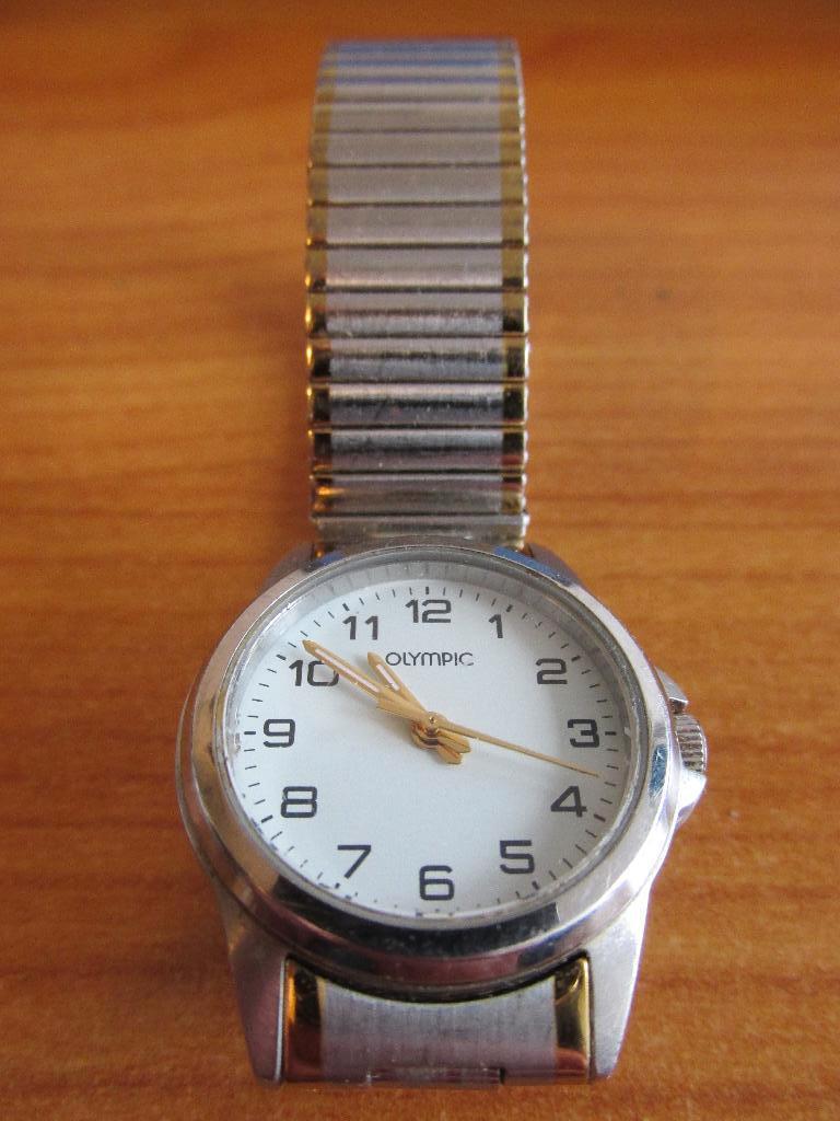 Olympic dames quartz horloge, Overige merken, Staal, Staal, Polshorloge