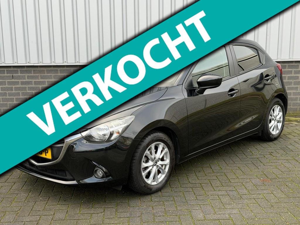Mazda 2 1.5 Skyactiv-G TS |Navi|CruiseCtrl|Airco|5 Deurs|PDC, Auto's, Mazda, Voorwielaandrijving, Stof, Gebruikt, 4 cilinders