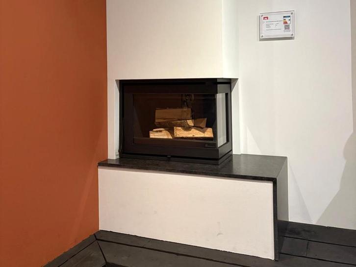 Dik Geurts Instyle Corner Slim 660/495 houthaard, Huis en Inrichting, Haarden, Nieuw, Houthaard, Ophalen