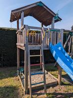 Houten tuinhuisje met schommel, Gebruikt, Overige typen, Hout, Ophalen