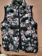 Stijlvolle bloemen bodywarmer, maat 38, Maat 38/40 (M), Zwart, Ophalen of Verzenden, Zo goed als nieuw