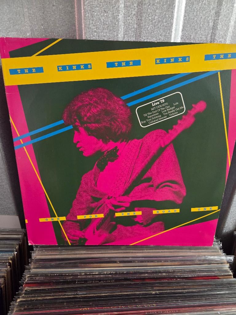Vinyl 2lp KINKS: ONE FOR THE ROAD, Cd's en Dvd's, Gebruikt, Dubbel-LP, 1980 - 1989, Ophalen of Verzenden
