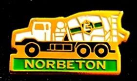 Norbeton vrachtwagen pin, Verzamelen, Verzenden, Nieuw, Transport, Speldje of Pin