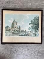 Schilderij De Sparenwouderpoort, Haarlem, Antiek en Kunst, Kunst | Schilderijen | Klassiek, Ophalen